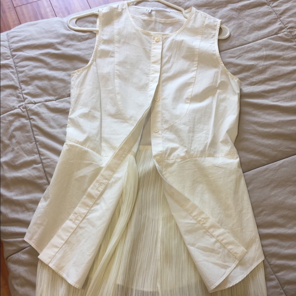 Derek Lam 10 Crosby button down mini dress